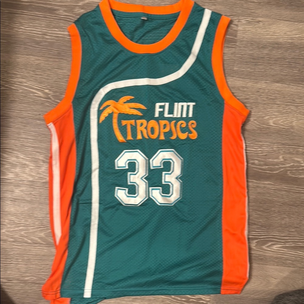 Teal and Orange Sports Jersey